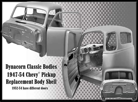 47-54 chevy truck sheet metal|Chevy Truck Body Kit, Complete Sheet Metal, 1947.